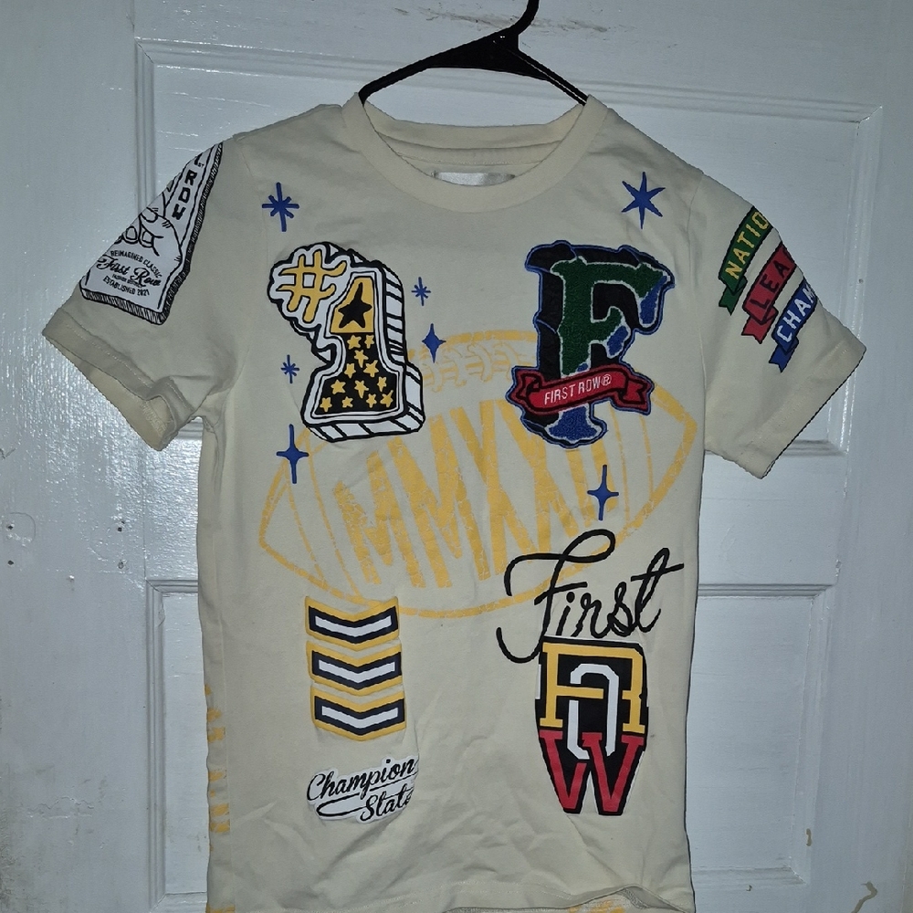 Kids Graphic T-Shirt - Cream